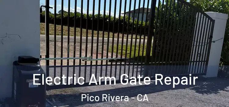 Electric Arm Gate Repair Pico Rivera - CA