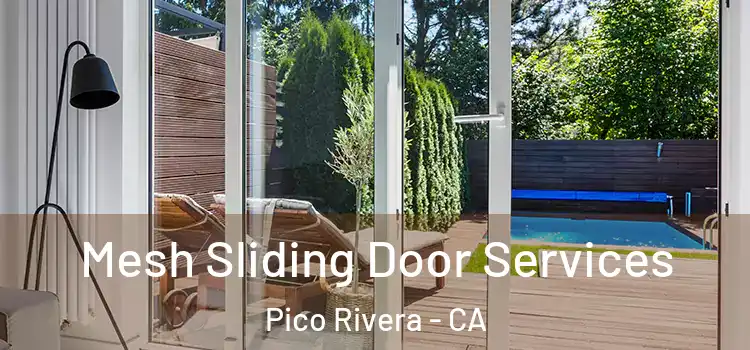 Mesh Sliding Door Services Pico Rivera - CA